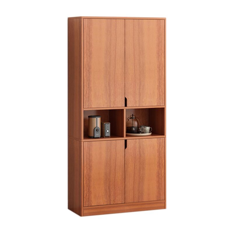 Contemporary Manufactured Wood Accent Cabinet Rectangle Accent Cabinet