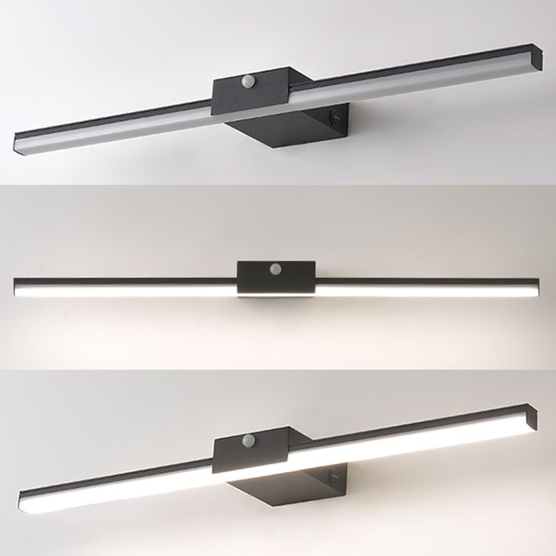 Rechteck Waschtischwandleuchten moderner minimalistischer Acryl -Ein Eitelkeitslicht