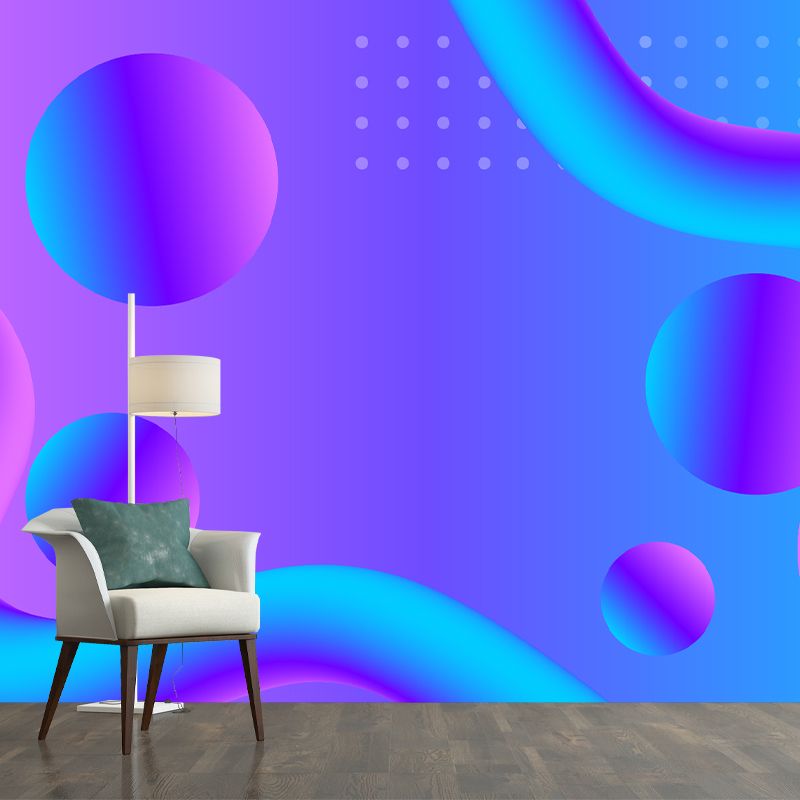 Illustration Environment Friendly Mural Wallpaper Abstract Style Living Room Wall Mural