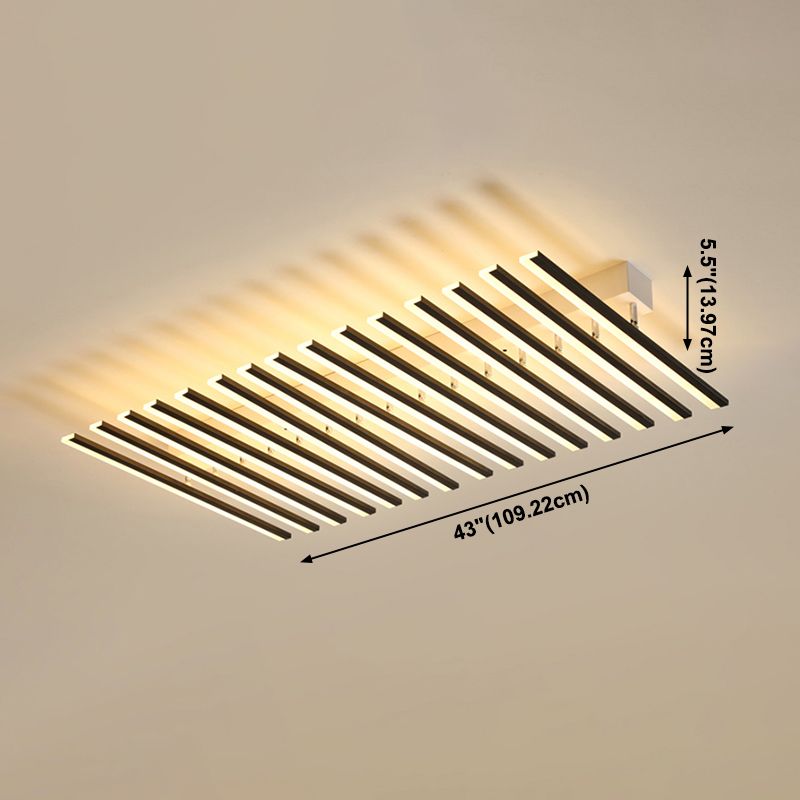Modern Flush Ceiling Lights Linear Flush Mount Lighting Led Flush Mount Ceiling Lights