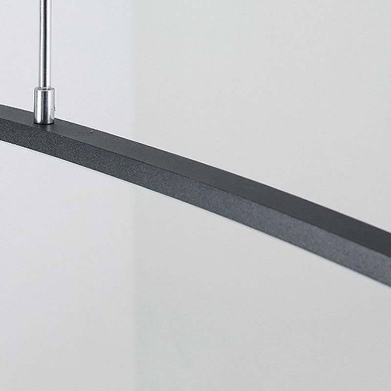 Modern Kitchen Island Lighting Black/White LED Ceiling Light for Foyer