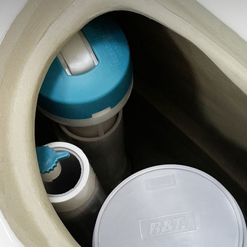 Contemporary Floor Mount Flush Toilet Siphon Jet Urine Toilet for Washroom