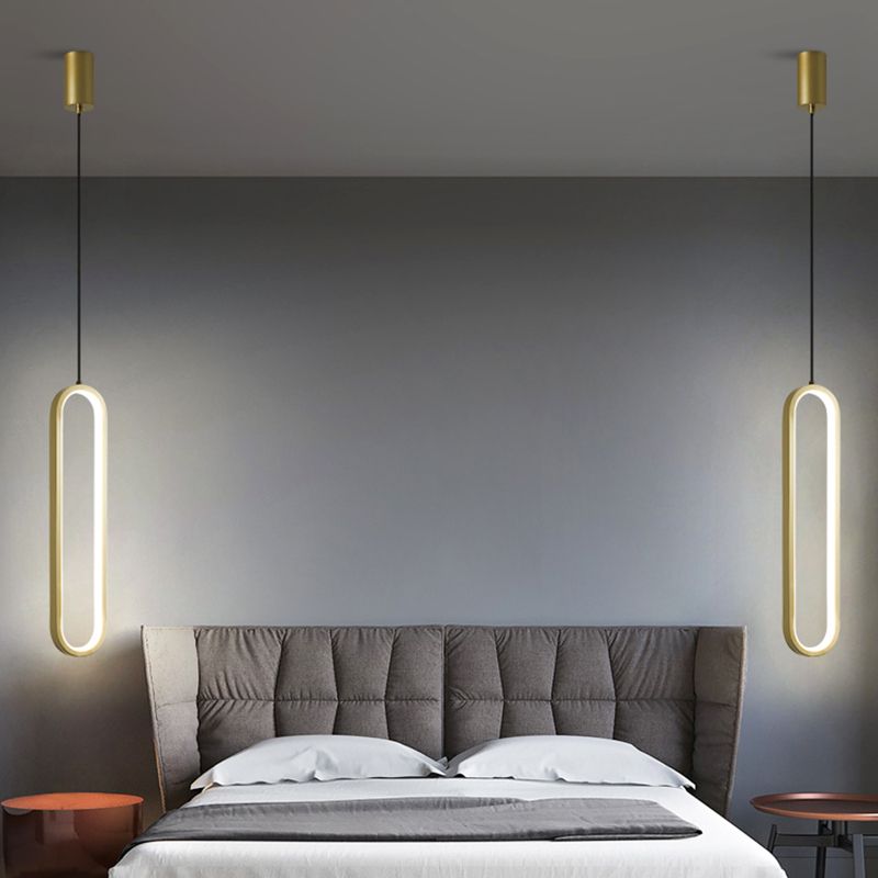 Contemporary Pendant Lighting Fixtures Geometric Metal Suspension Pendant