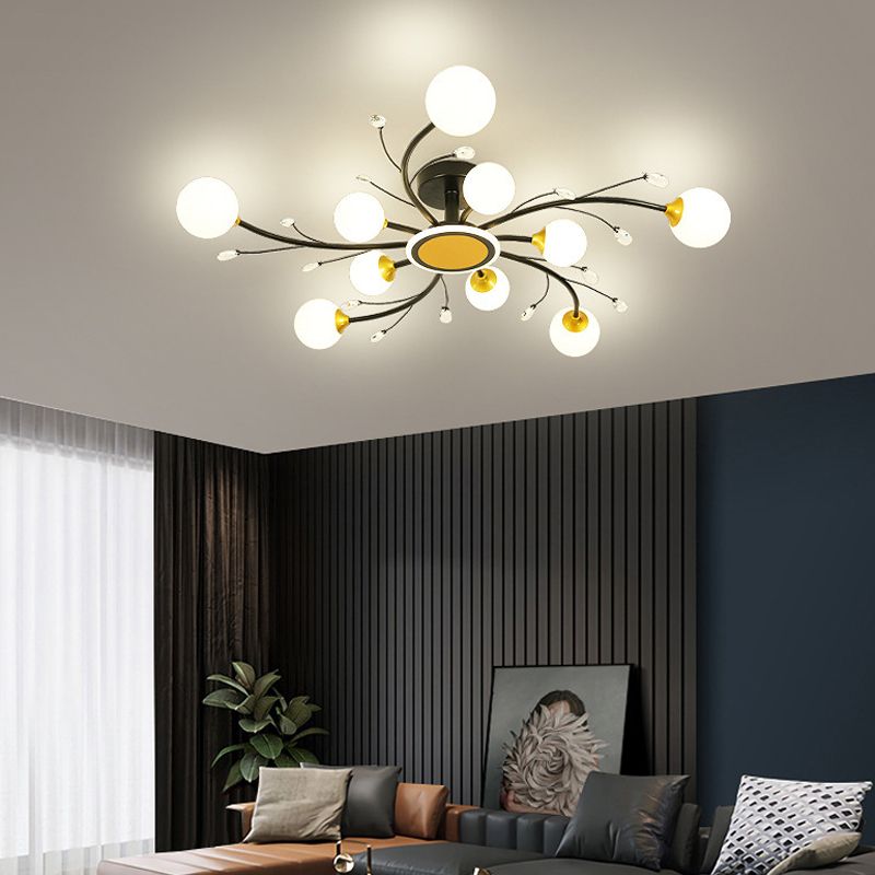 Flush Mount Ceiling Light Modern Fixture Flush Mount Lamp for Living Room