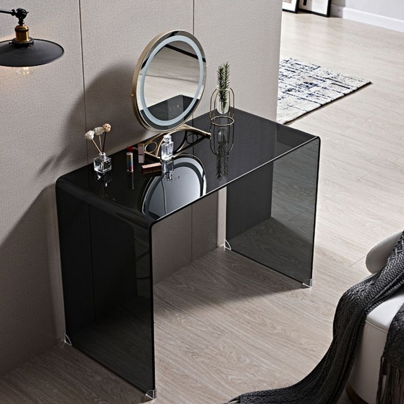 Contemporary Make-up Vanity Standing Glass Bedroom Makeup Vanity Set