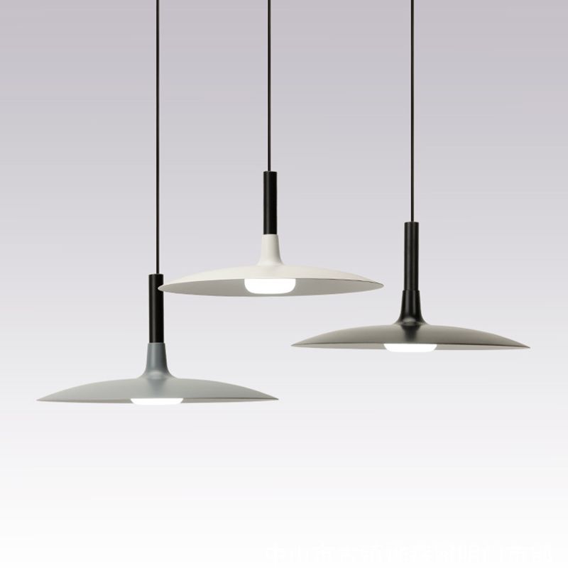 Untertasse Nordic Style Pendelleuchte Lampe Metall 1 Glühbirne Esszimmer Deckenhängung Licht