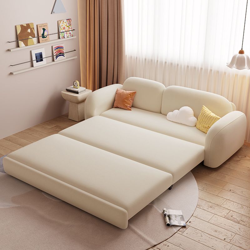31" Wide Scandinavian Futon Sofa Bed Pillow Included Sleeper Sofa