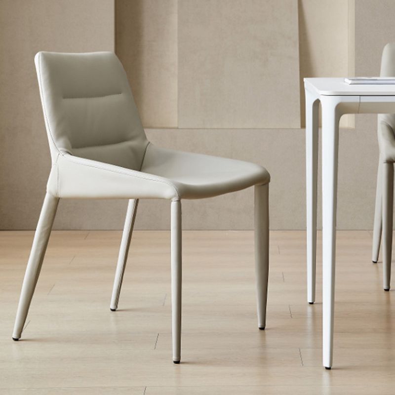 Designer Style 1/2/5/7 Pieces Dining Set Sintered Stone Dining Table with Leather Chairs