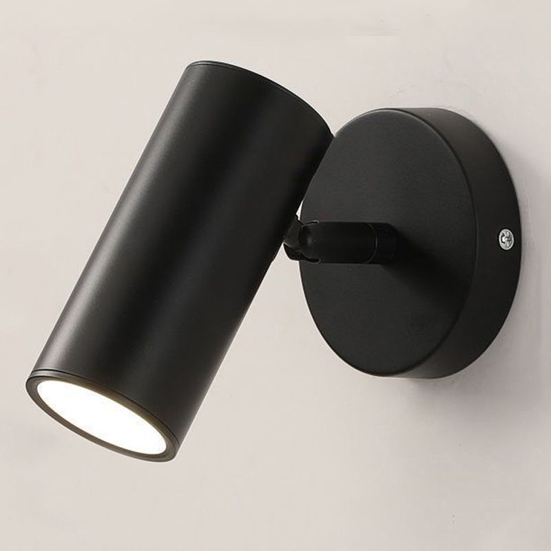 Halbzylinder 1-Licht-Lesen Wandleuchte moderne Metallwandmontageleuchte Metallmontage