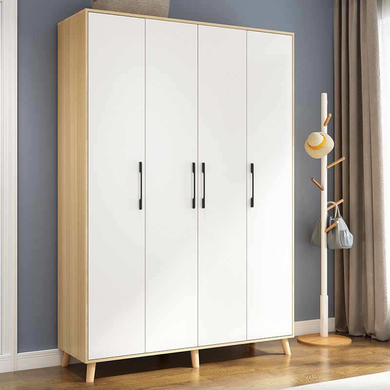 Wooden Wardrobe Closet With Shelves Contemporary Wardrobe Armoire