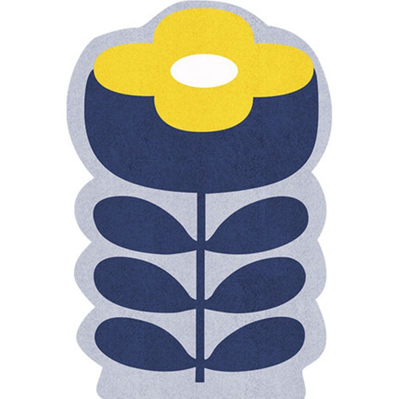 Geometric Shaped Color Block Rug Multi-Color Nordic Carpet Polypropylene Stain Resistant Pet Friendly Non-Slip Rug for Study Room