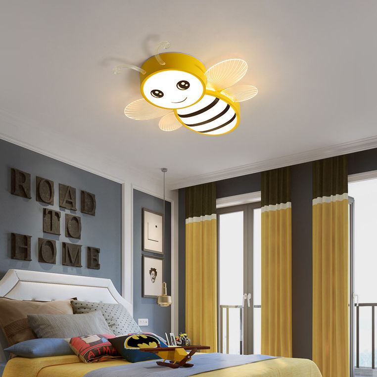 Kids Flush Mount Light Fixtures Acrylic Flushmount