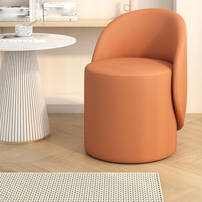 Contemporary 15.7"Wide Accent Chair Fixed Back Armless Sponge Side Chair