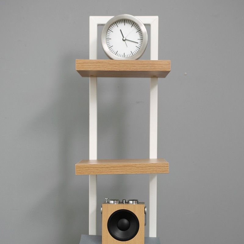 Modern Style Wooden Bookshelf Vertical Shelf Bookcase for Home