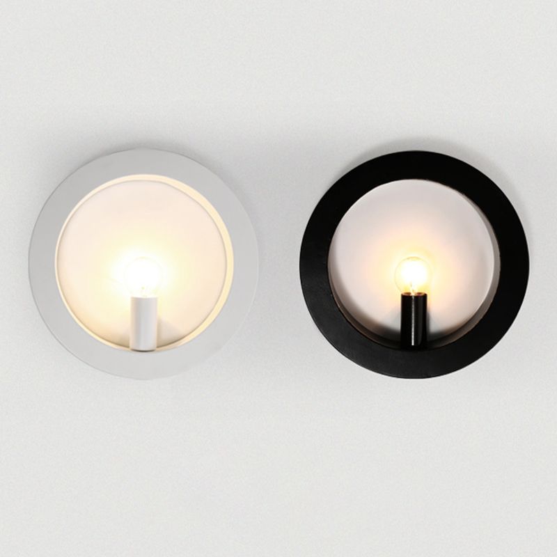 Modern Minimalist Style Sconce Light Fixture Acrylic 1 Light Sconces