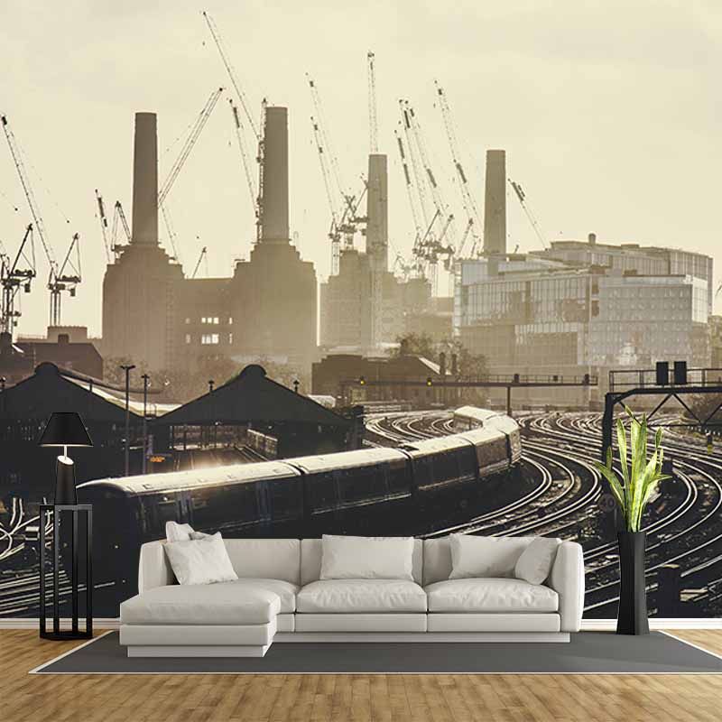 Wall Mural Wallpaper Photography Urban Transportation Sitting Room Wall Mural