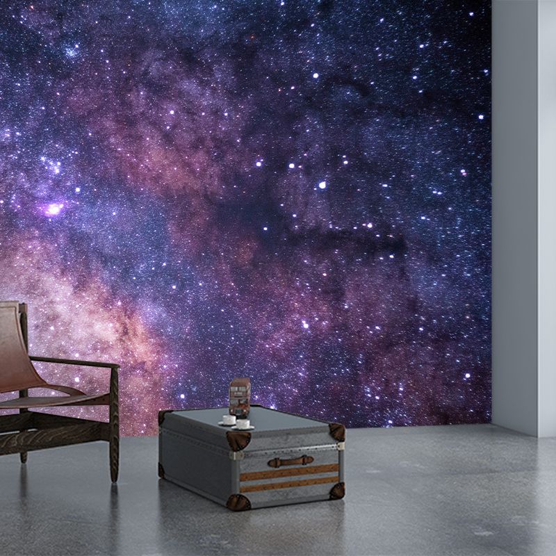 Stain Resistant Modern Universe Wall Mural Living Room Wallpaper