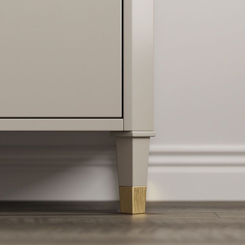 Contemporary Horizontal Double Dresser Storage Dresser with Drawers for Home