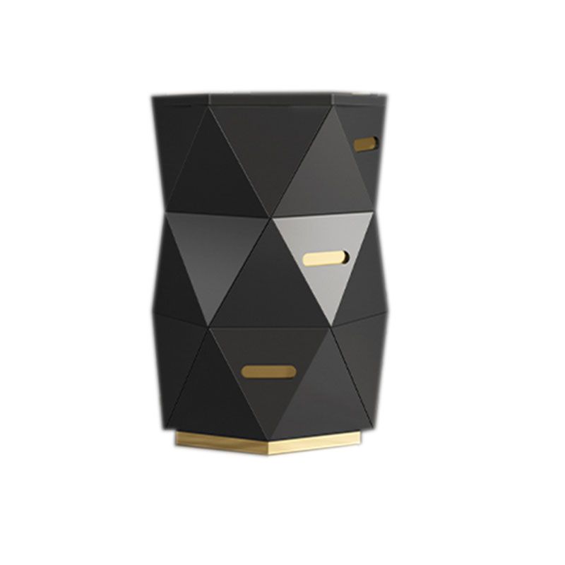 17.55-inch Width Glam Dresser 3 Drawers Storage Chest Dresser