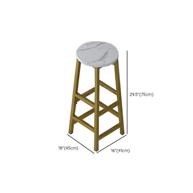 1/4/5 Pcs Manufactured Wood Bar Set with Metal Stools for Small Places