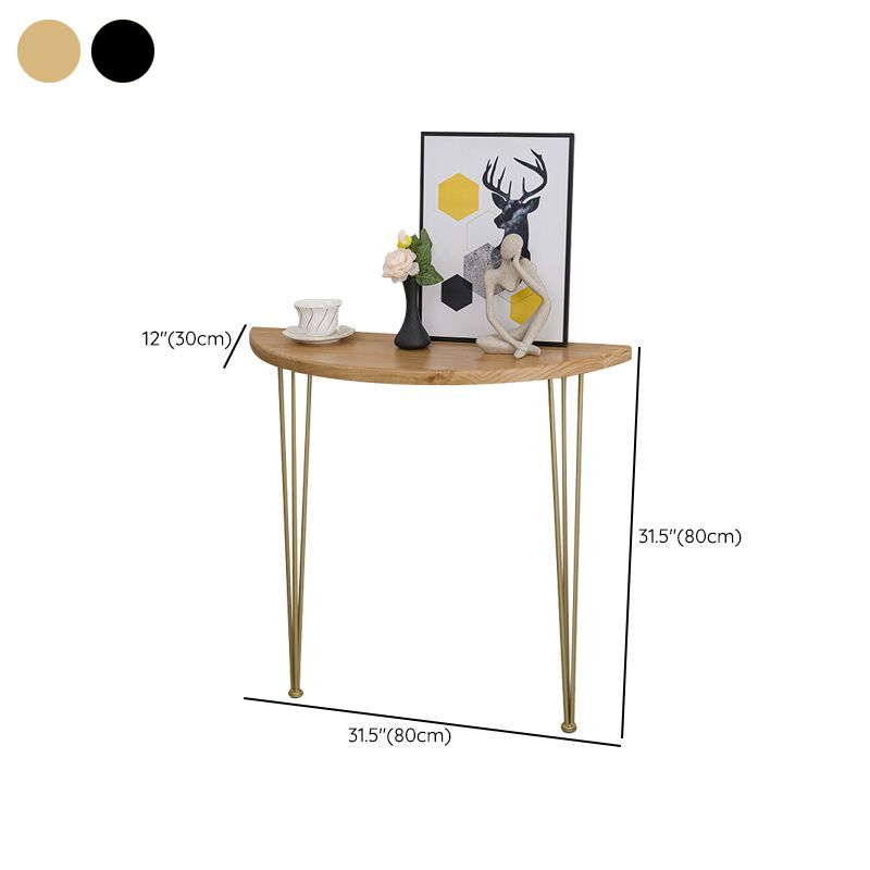 31.5 Inch Height Console Table Solid Wood Contemporary Console