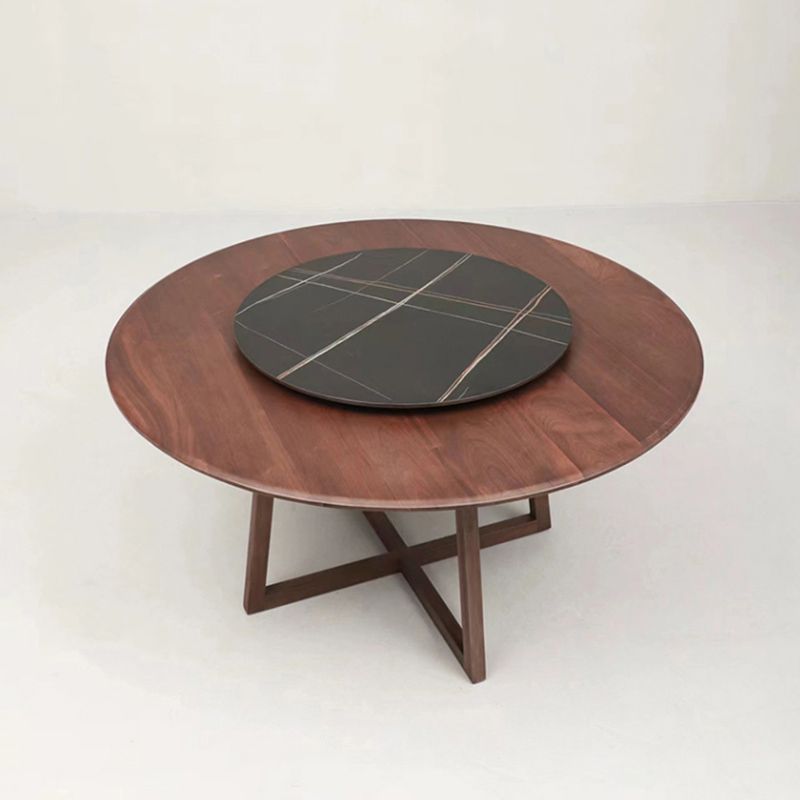 Pine Wood Modern Dining Set with Wooden Chairs 1/2/5 Pcs Dinette Set for Home