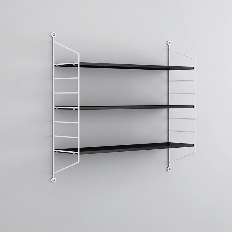 7.87"W Bookcase Contemporary Style Wall Mounted Bookshelf for Home Office