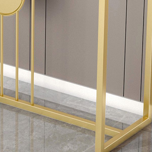 Contemporary Console Accent Table Antique Finish Rectangle Sofa Console Table