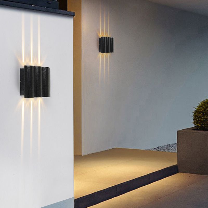 Metal Geometric Wall Mount Lamp Simple 1 Light Wall Mounted Light Fixtures