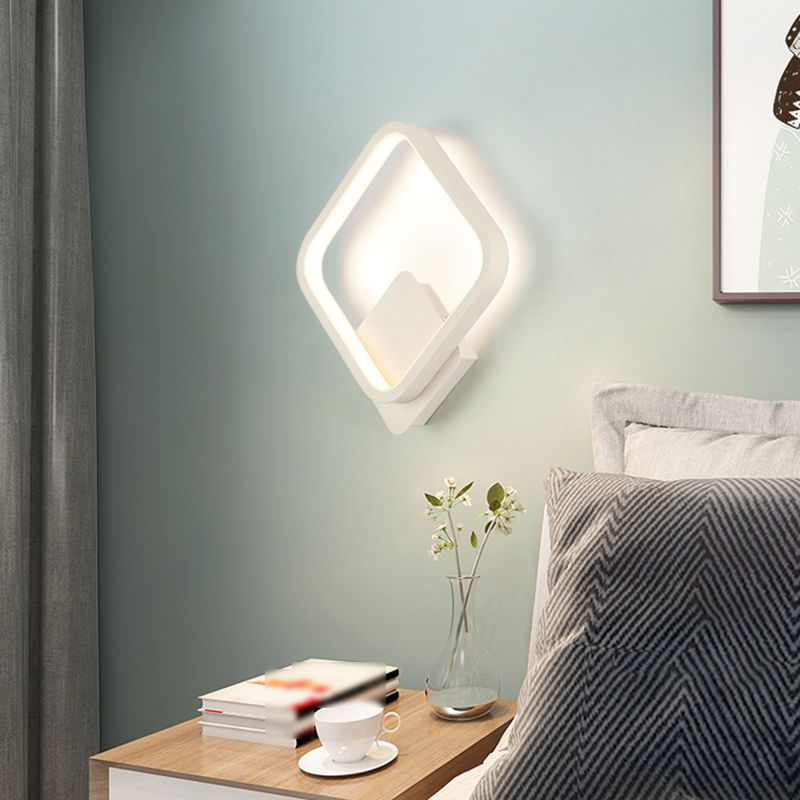 1-Light LED Wall Mount Light Modern Simple Wall Sconce Light for Living Room