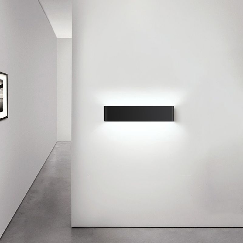 Forme carrée Applexion murale en métal moderne Lumière murale à 1 lumière