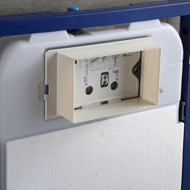 Modern Wall Mount Flush Toilet All-In-One Siphon Jet Toilet Bowl