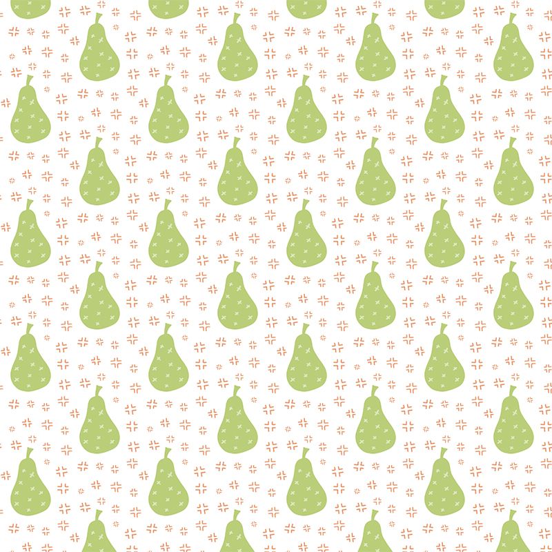 Extra Large Pears Mural Wallpaper Decorative Contemporary Living Room Wall Covering