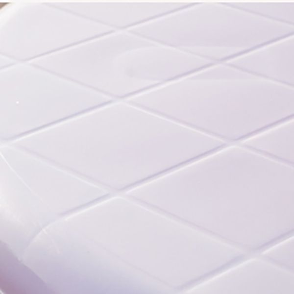 Modern UV Resistant Dining Table Outdoor Plastic Patio Table with Umbrella Hole