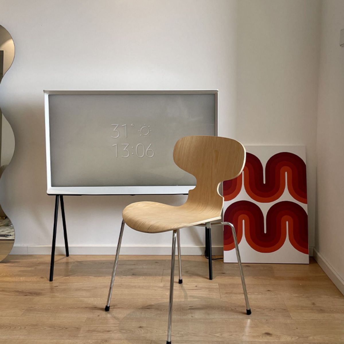 Modern Style Side Chair Wooden Indoor 19.29" Wide Dining Chair