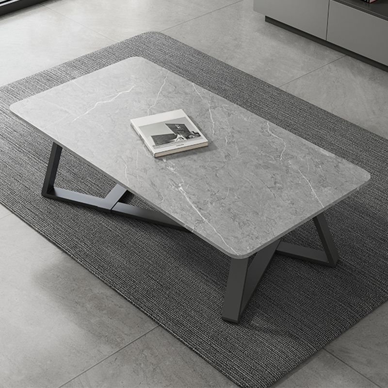 Rectangle Wooden Coffee Table Modern Coffee Table for Living Room