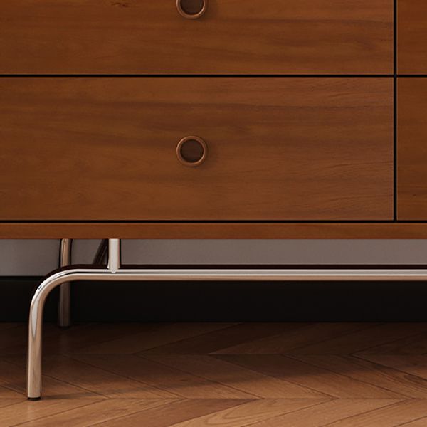 Solid Wood Storage Chest Modern Storage Chest Dresser with Drawers