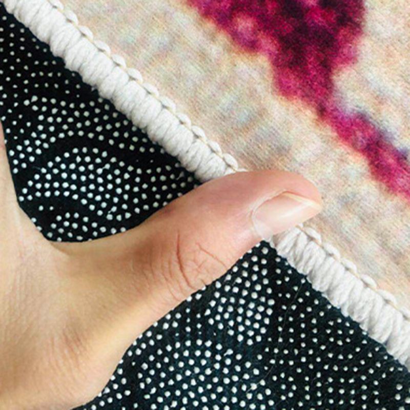 Tapis marocain aux couleurs vives du motif victorien Tapis de support antidérapant tapis pour décoration intérieure