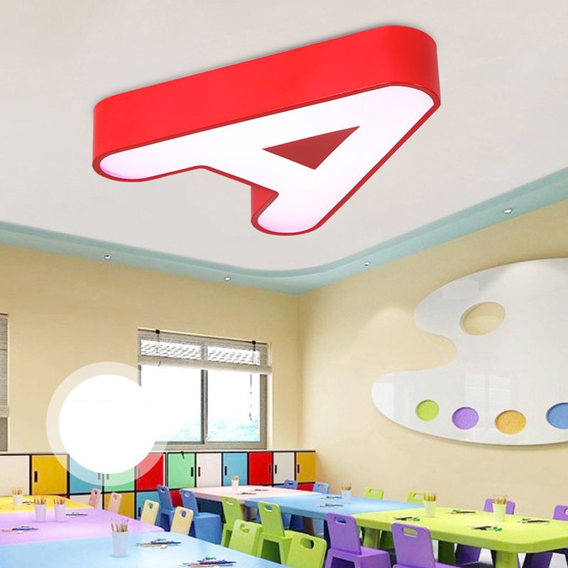 Plafoniera da incasso a forma geometrica in metallo Stile moderno Multi luci Illuminazione da incasso