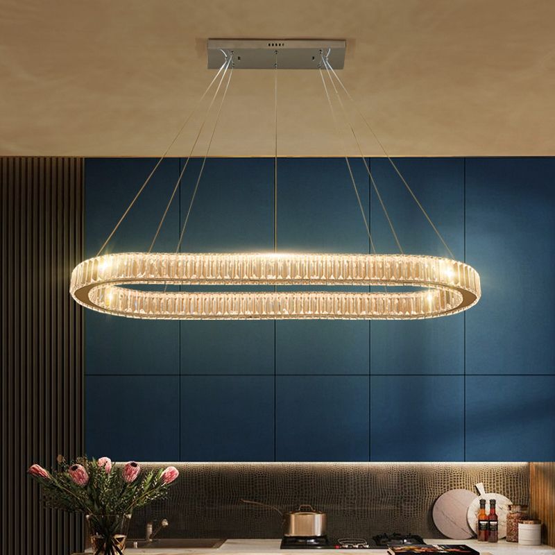 Lampadario contemporaneo Luci lampadari a LED LED LED LED Isola per sala da pranzo