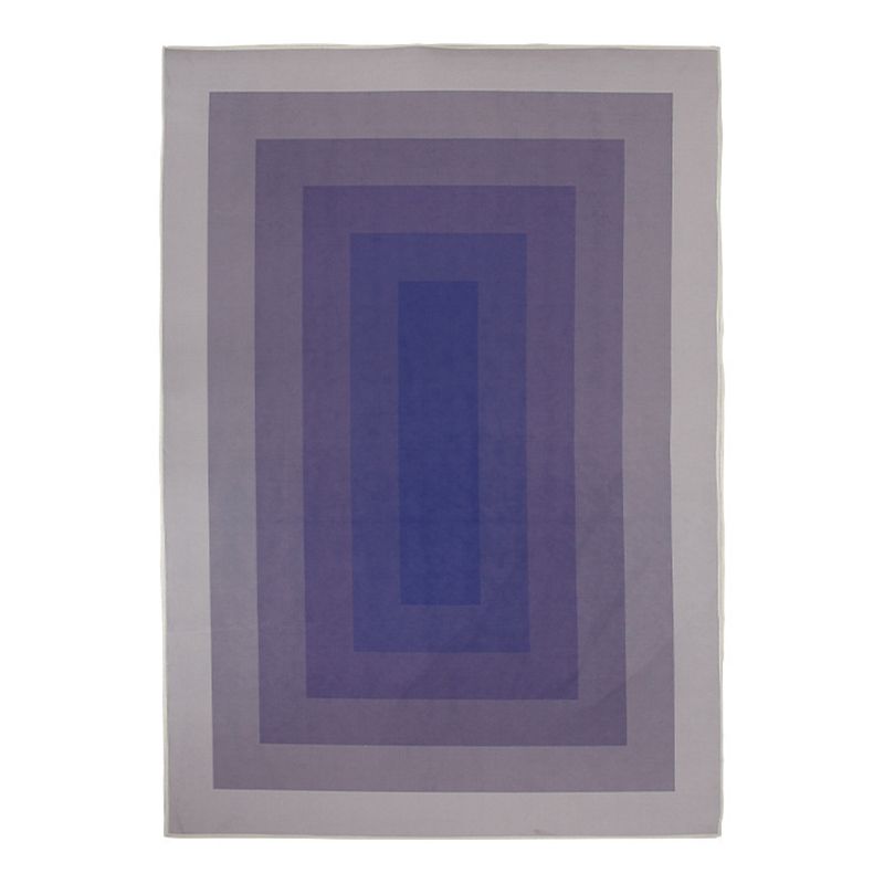 Macarone Couleur de couleurs de salon Bloc de couleur Bloc de tapis Polyester Area Washable Area