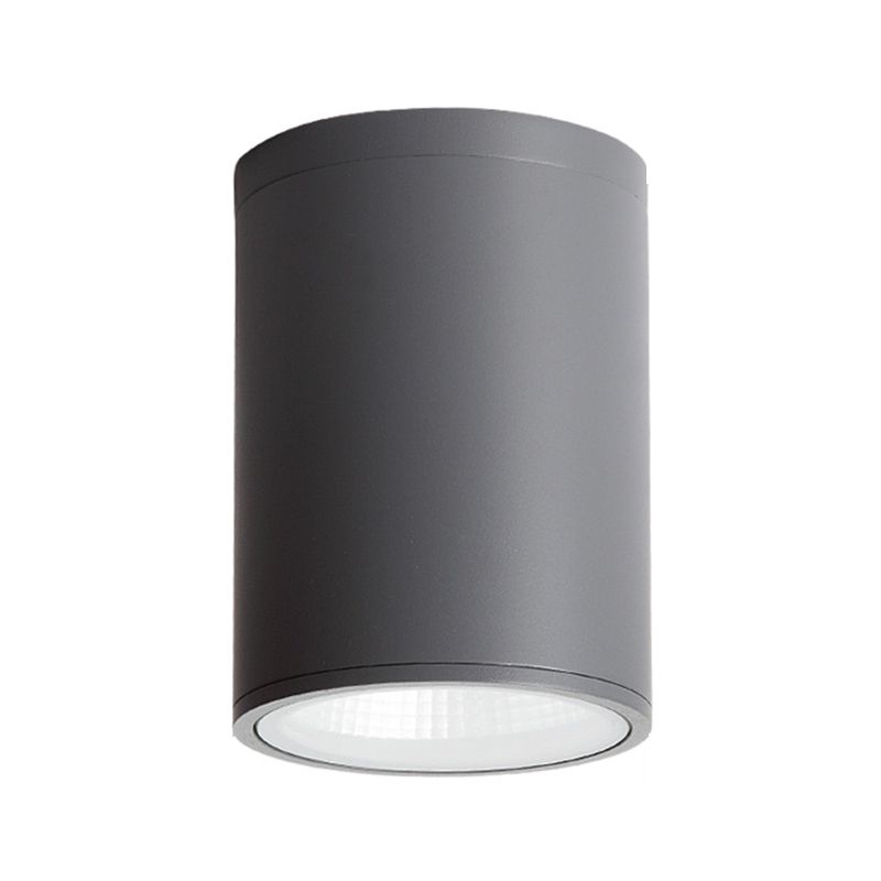 1-Licht-Unterputzleuchte, traditionelle zylindrische Deckenleuchte