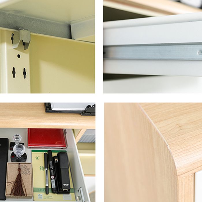 Classical File Cabinet Metal Vertical File Cabinet with Locking Drawers