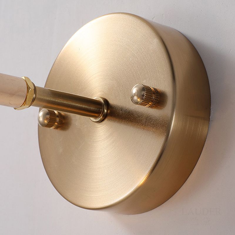 Modern Wall Light Sconce Colorful Glass Shade Wall Light Fixture for Bedroom