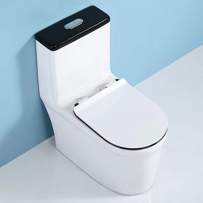 Modern 1-Piece Toilet Bowl Floor Mount White Urine Toilet for Washroom