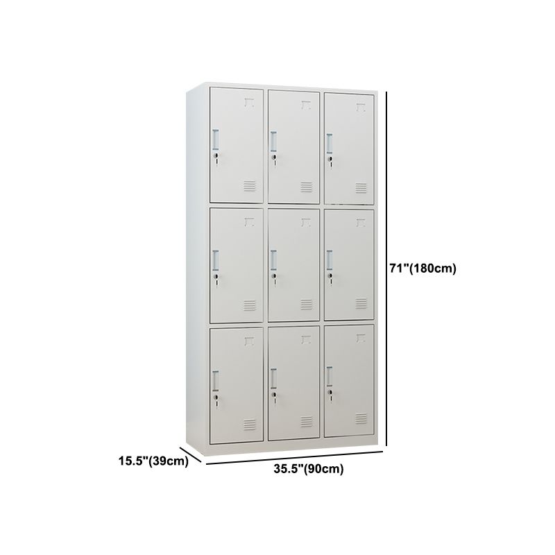 Contemporary Hinged Wardrobe Closet Steel Wardrobe Cabinet for Home