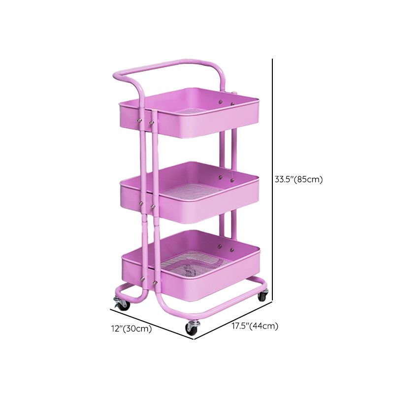 Contemporary Etagere Bookshelf Metal Open Back Bookcase with Shelves