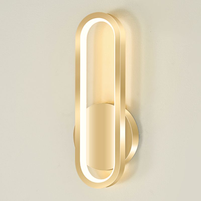 Modern Simple Wall Mount Light LED Wall Light with Acrylic Shade for Living Room