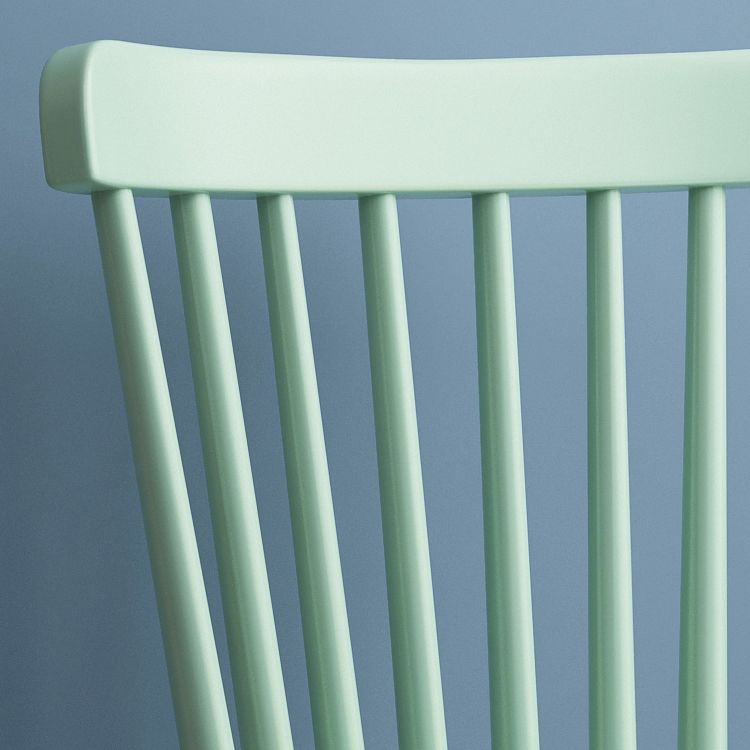 Chaise de salle à manger carrée en bois de cuisine contemporaine Windsor Back Dining Dining Side Fictor