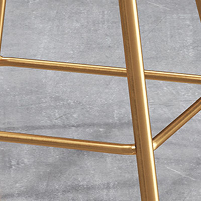 Minimalist Design Stackable Stools for Home Use Backless Barstool with Cushion